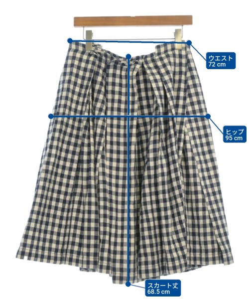 tricot COMME des GARCONS（トリココムデギャルソン）ロング・マキシ丈スカート 紺 サイズ:M レディース/2200704024014