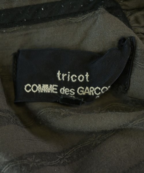 tricot COMME des GARCONS（トリココムデギャルソン）カジュアルシャツ カーキ サイズ:S レディース/2200704193048