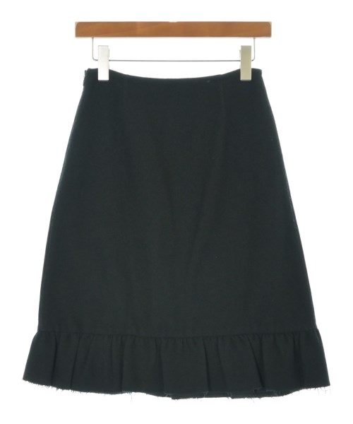tricot COMME des GARCONS（トリココムデギャルソン）ひざ丈スカート 黒 サイズ:S レディース/2200704287068