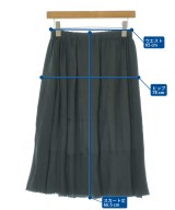 tricot COMME des GARCONS（トリココムデギャルソン）ひざ丈スカート 黒 サイズ:-(M位) レディース/2200704541030