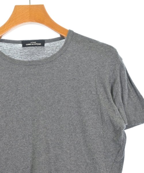 コムデギャルソン　トリコ　Tシャツ　グレー M tricot COMME des GARCONS（トリココムデギャルソン）Tシャツ