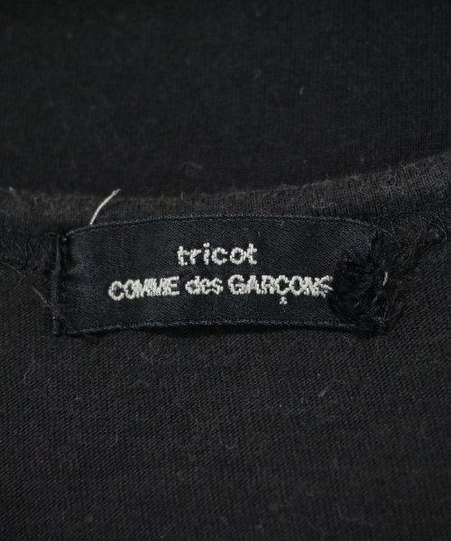 tricot COMME des GARCONS（トリココムデギャルソン）Tシャツ・カットソー 黒 サイズ:-(M位) レディース/2200701400163