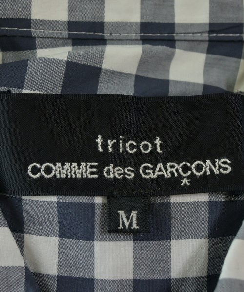 tricot COMME des GARCONS（トリココムデギャルソン）カジュアルシャツ 紺 サイズ:M レディース/2200705171113