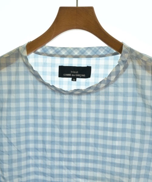 tricot COMME des GARCONS（トリココムデギャルソン）ブラウス 青 サイズ:M レディース/2200705171137