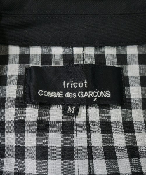 tricot COMME des GARCONS（トリココムデギャルソン）ジャケット 黒 サイズ:M レディース/2200705623049