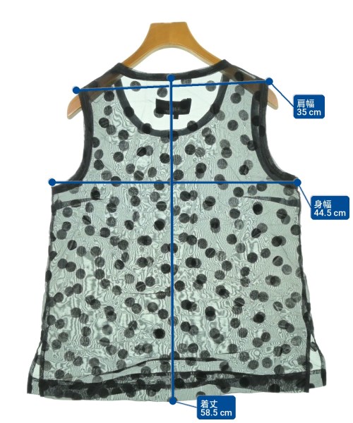 tricot COMME des GARCONS（トリココムデギャルソン）ブラウス 黒 サイズ:M レディース/2200705735049
