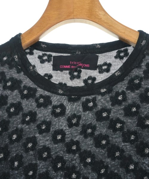 tricot COMME des GARCONS（トリココムデギャルソン）Tシャツ・カットソー 黒 サイズ:S レディース/2200705886017
