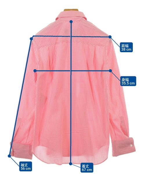 tricot COMME des GARCONS（トリココムデギャルソン）カジュアルシャツ ピンク サイズ:S レディース/2200704614079