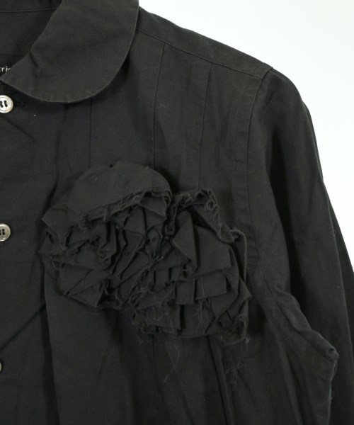 tricot COMME des GARCONS（トリココムデギャルソン）カジュアルシャツ 黒 サイズ:S レディース/2200704614086