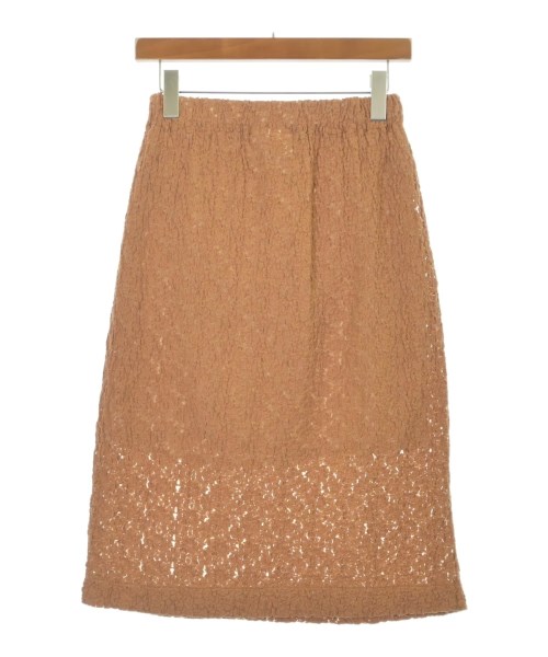 tricot COMME des GARCONS（トリココムデギャルソン）ひざ丈スカート 茶 サイズ:-(S位) レディース/2200706228182