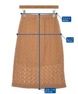 tricot COMME des GARCONS（トリココムデギャルソン）ひざ丈スカート 茶 サイズ:-(S位) レディース/2200706228182