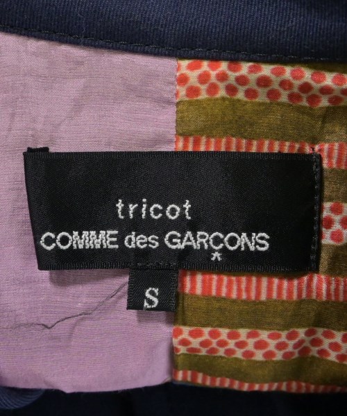 tricot COMME des GARCONS（トリココムデギャルソン）テーラードジャケット 紺 サイズ:S レディース/2200699928120