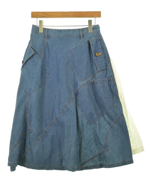 tricot COMME des GARCONS（トリココムデギャルソン）ロング・マキシ丈スカート 青 サイズ:S レディース/2200703821058
