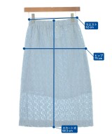 tricot COMME des GARCONS（トリココムデギャルソン）ひざ丈スカート 青 サイズ:-(M位) レディース/2200707360171