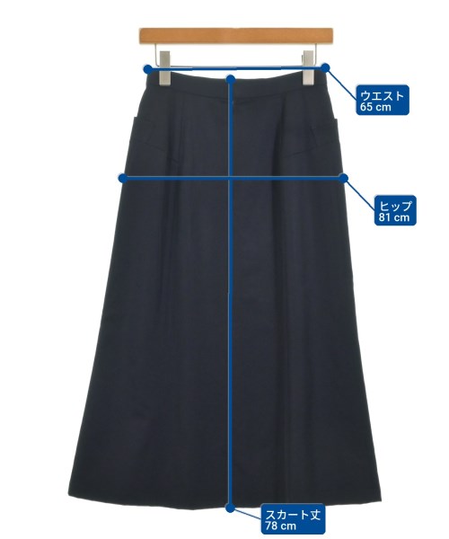 tricot COMME des GARCONS（トリココムデギャルソン）ロング・マキシ丈スカート 紺 サイズ:M レディース/2200707375113