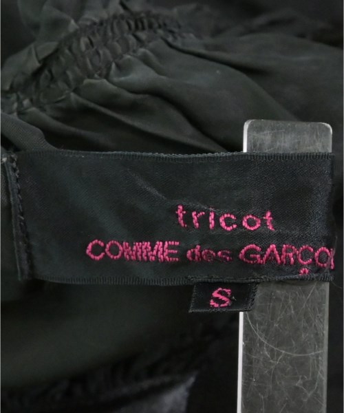 tricot COMME des GARCONS（トリココムデギャルソン）ワンピース 黒 サイズ:S レディース/2200707482026