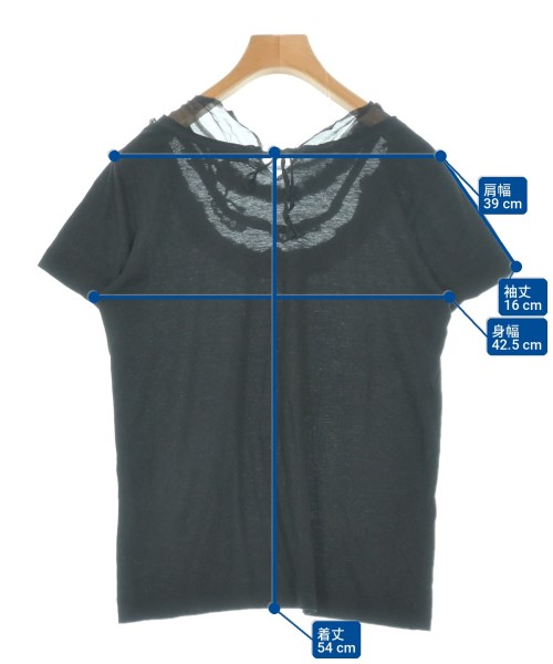 tricot COMME des GARCONS（トリココムデギャルソン）Tシャツ・カットソー 黒 サイズ:-(M位) レディース/2200707503011