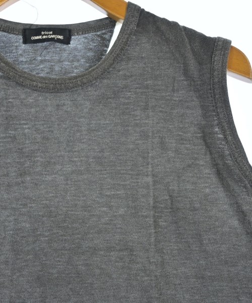 tricot COMME des GARCONS（トリココムデギャルソン）ノースリーブ グレー サイズ:F レディース/2200707575025