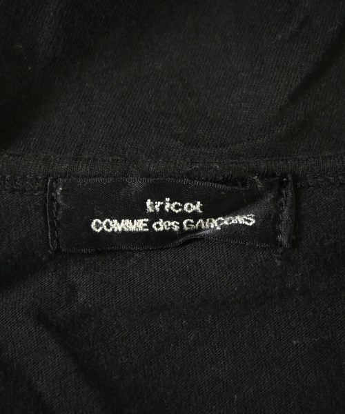 tricot COMME des GARCONS（トリココムデギャルソン）Tシャツ・カットソー 黒 サイズ:-(L位) レディース/2200707791098