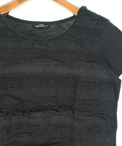 tricot COMME des GARCONS（トリココムデギャルソン）Tシャツ・カットソー 黒 サイズ:-(L位) レディース/2200707791098