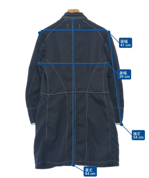 tricot COMME des GARCONS（トリココムデギャルソン）ステンカラーコート 紺 サイズ:M レディース/2200707801018