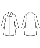 tricot COMME des GARCONS（トリココムデギャルソン）ステンカラーコート 紺 サイズ:M レディース/2200707801018