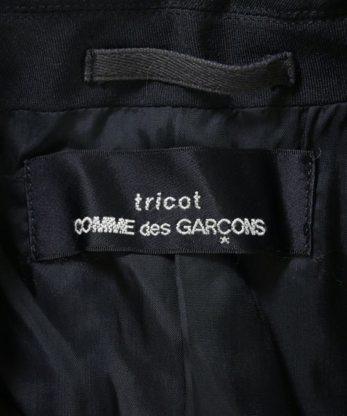 tricot COMME des GARCONS（トリココムデギャルソン）ジャケット 黒 サイズ:F レディース/2200709047025