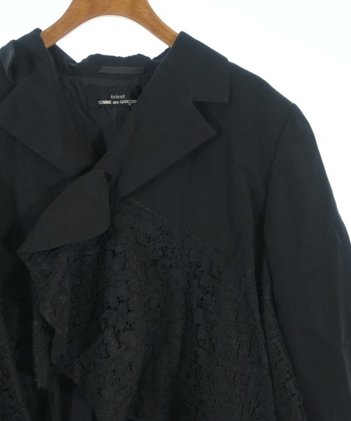 tricot COMME des GARCONS（トリココムデギャルソン）ジャケット 黒 サイズ:F レディース/2200709047025