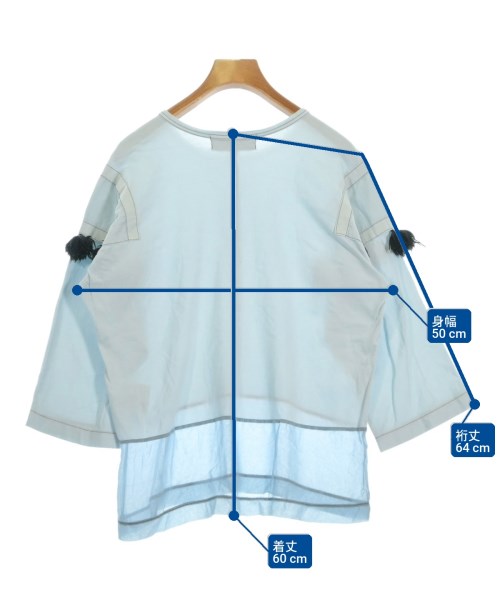 tricot COMME des GARCONS（トリココムデギャルソン）Tシャツ・カットソー 青 サイズ:M レディース/2200709333012