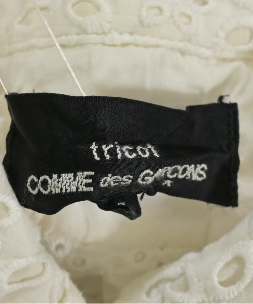 tricot COMME des GARCONS（トリココムデギャルソン）カジュアルシャツ 白 サイズ:S レディース/2200709980117