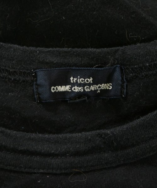 tricot COMME des GARCONS（トリココムデギャルソン）Tシャツ・カットソー 黒 サイズ:M レディース/2200662691051