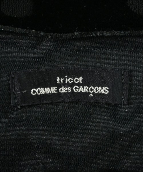 tricot COMME des GARCONS（トリココムデギャルソン）Tシャツ・カットソー 黒 サイズ:-(L位) レディース/2200660176079