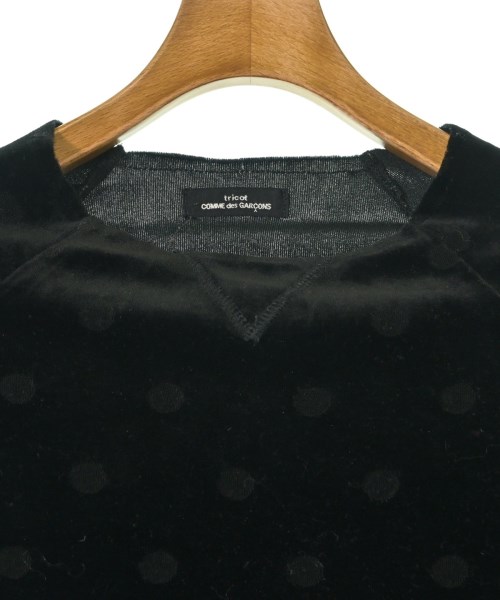 tricot COMME des GARCONS（トリココムデギャルソン）Tシャツ・カットソー 黒 サイズ:-(L位) レディース/2200660176079