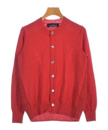 美品 tricot Comme des Garçons 赤サテン薄手カーディガン 2000226M0015_m2_a001.jpg