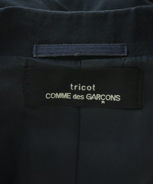 tricot COMME des GARCONS（トリココムデギャルソン）テーラードジャケット 紺 サイズ:F レディース/2200661673041