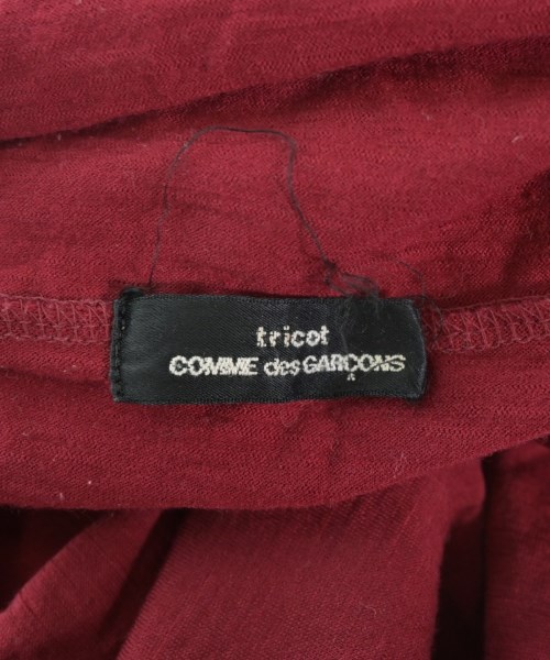tricot COMME des GARCONS（トリココムデギャルソン）Tシャツ・カットソー 赤 サイズ:-(M位) レディース/2200664660024