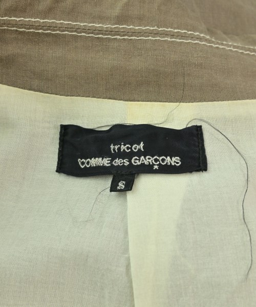 tricot COMME des GARCONS（トリココムデギャルソン）チェスターコート 茶 サイズ:S レディース/2200664806057
