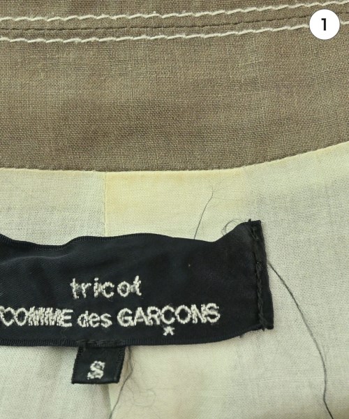 tricot COMME des GARCONS（トリココムデギャルソン）チェスターコート 茶 サイズ:S レディース/2200664806057
