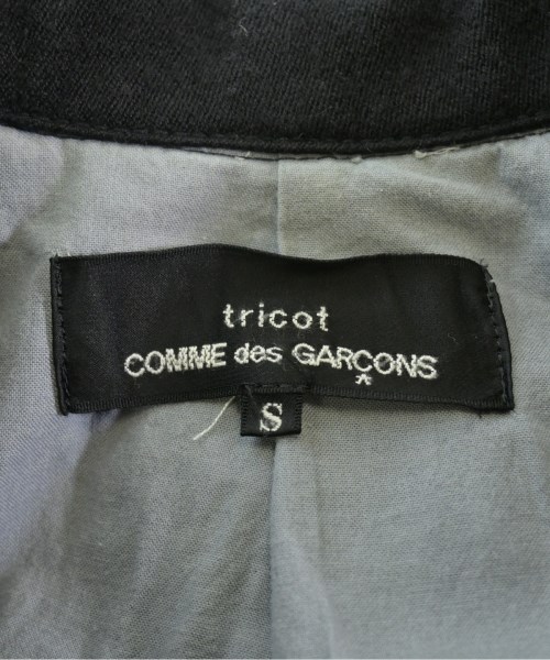 tricot COMME des GARCONS（トリココムデギャルソン）チェスターコート 黒 サイズ:S レディース/2200663206018