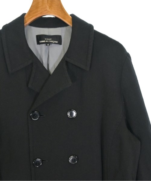 tricot COMME des GARCONS（トリココムデギャルソン）チェスターコート 黒 サイズ:S レディース/2200663206018