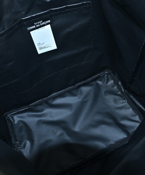 tricot COMME des GARCONS（トリココムデギャルソン）トートバッグ 黒 サイズ:- レディース/2200663206186