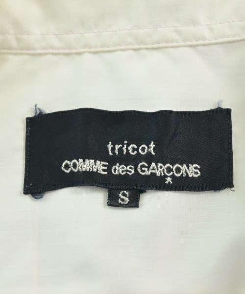 tricot COMME des GARCONS（トリココムデギャルソン）カジュアルシャツ 白 サイズ:S レディース/2200665968112