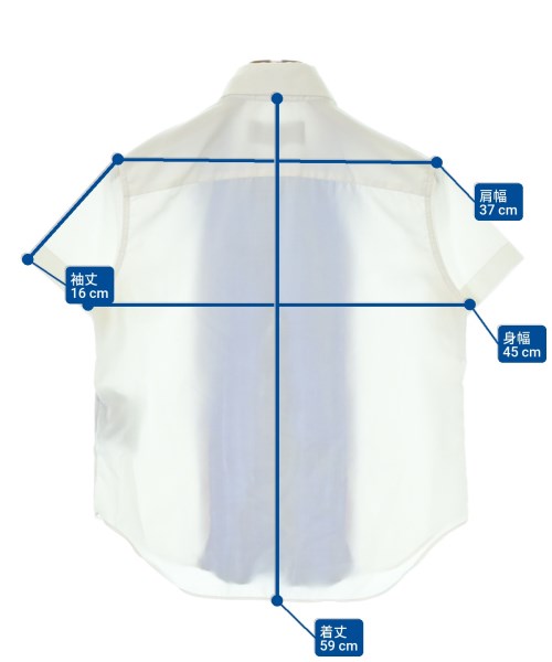 tricot COMME des GARCONS（トリココムデギャルソン）カジュアルシャツ 白 サイズ:S レディース/2200665968112