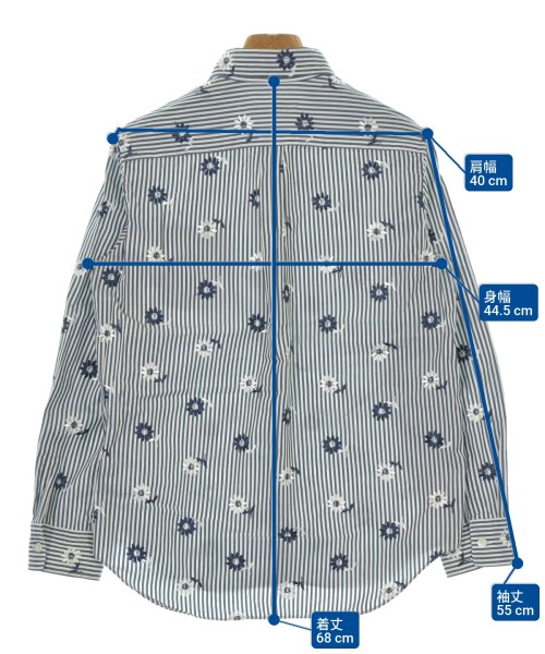 tricot COMME des GARCONS（トリココムデギャルソン）ブラウス 紺 サイズ:M レディース/2200665968143