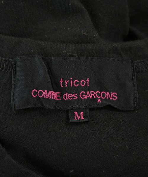 tricot COMME des GARCONS（トリココムデギャルソン）Tシャツ・カットソー 黒 サイズ:M レディース/2200665968204