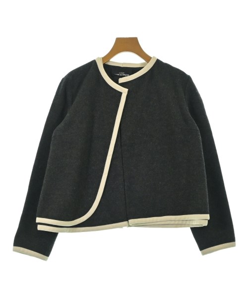 tricot COMME des GARCONS(トリココムデギャルソン)カジュアルジャケット 黒 サイズ:M/2200664661014
