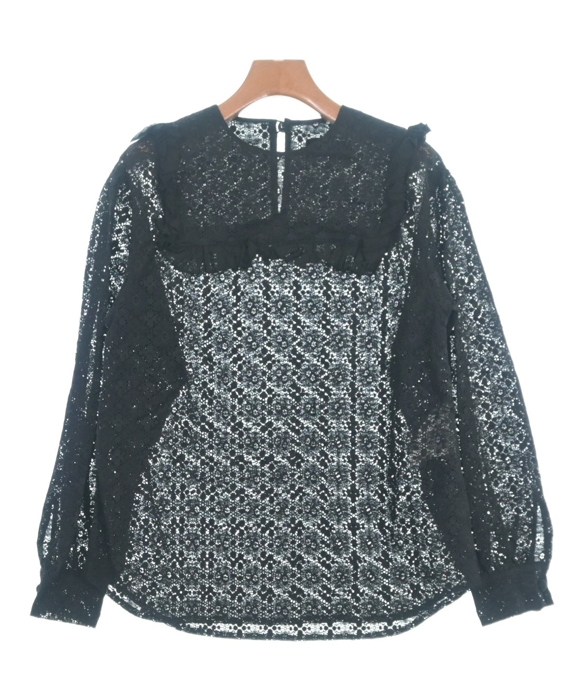 tricot COMME des GARCONS（トリココムデギャルソン）ブラウス 黒 