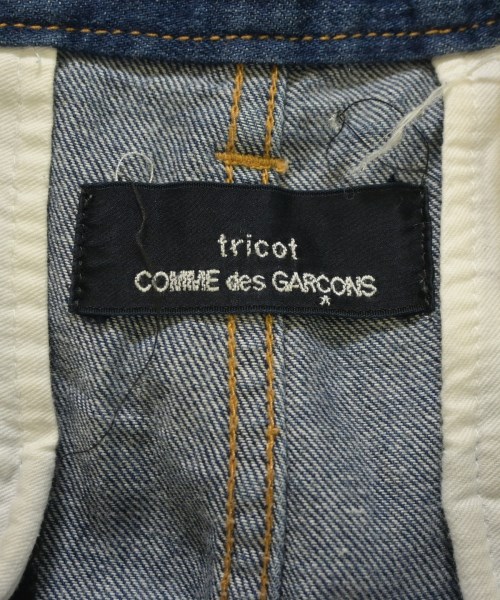 tricot COMME des GARCONS（トリココムデギャルソン）デニムパンツ 青 サイズ:M レディース/2200662807186