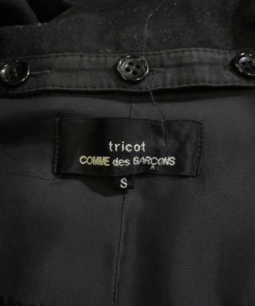 tricot COMME des GARCONS（トリココムデギャルソン）ダッフルコート 黒 サイズ:S レディース/2200663287017