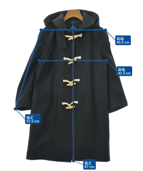 tricot COMME des GARCONS（トリココムデギャルソン）ダッフルコート 黒 サイズ:S レディース/2200663287017